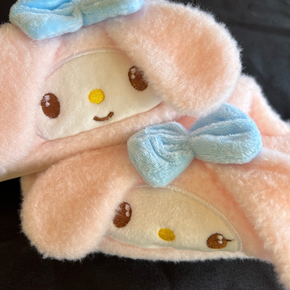 My Melody Cute Pink Plush House slippers